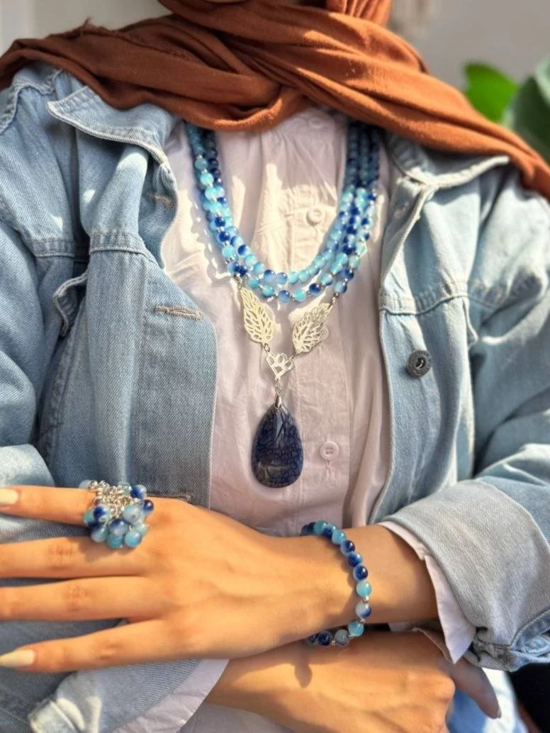 Safinaz Set - Agate Stones - Image 3