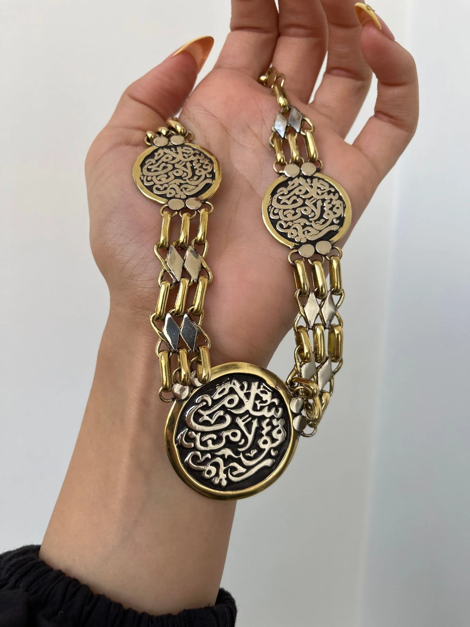 "سلام قولا من رب رحيم " Necklace – Pure Copper - Image 2