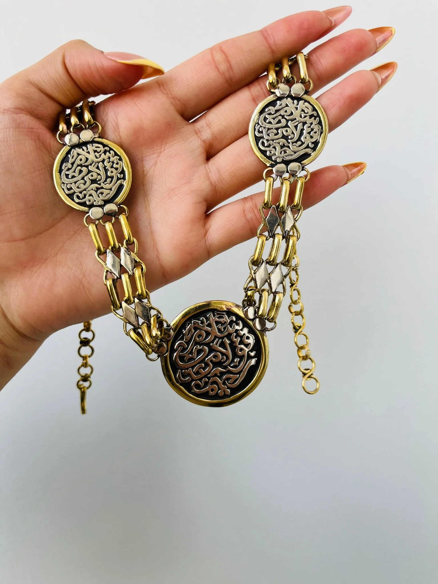 "سلام قولا من رب رحيم " Necklace – Pure Copper - Image 4