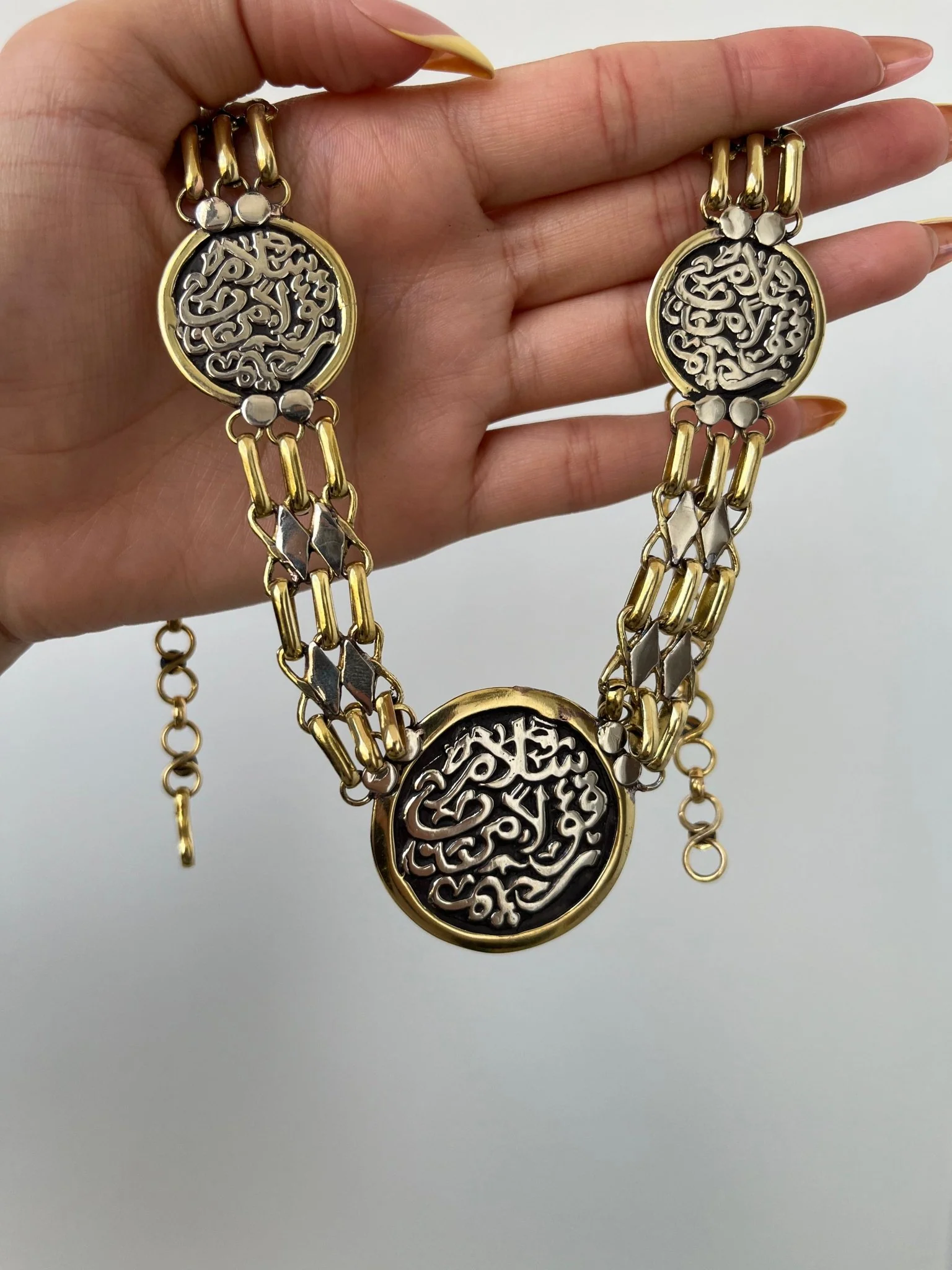 "سلام قولا من رب رحيم " Necklace – Pure Copper - Image 5