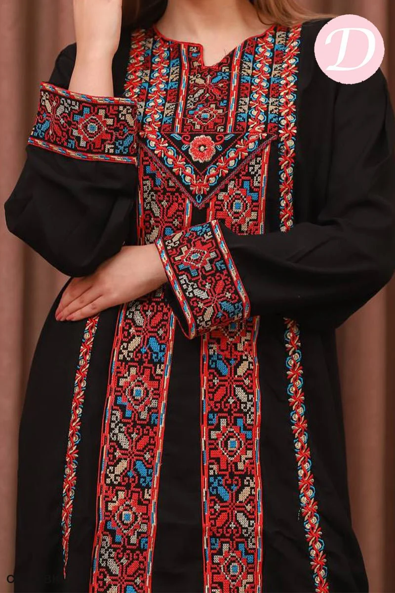 Salma Abaya - Crepe - Image 2