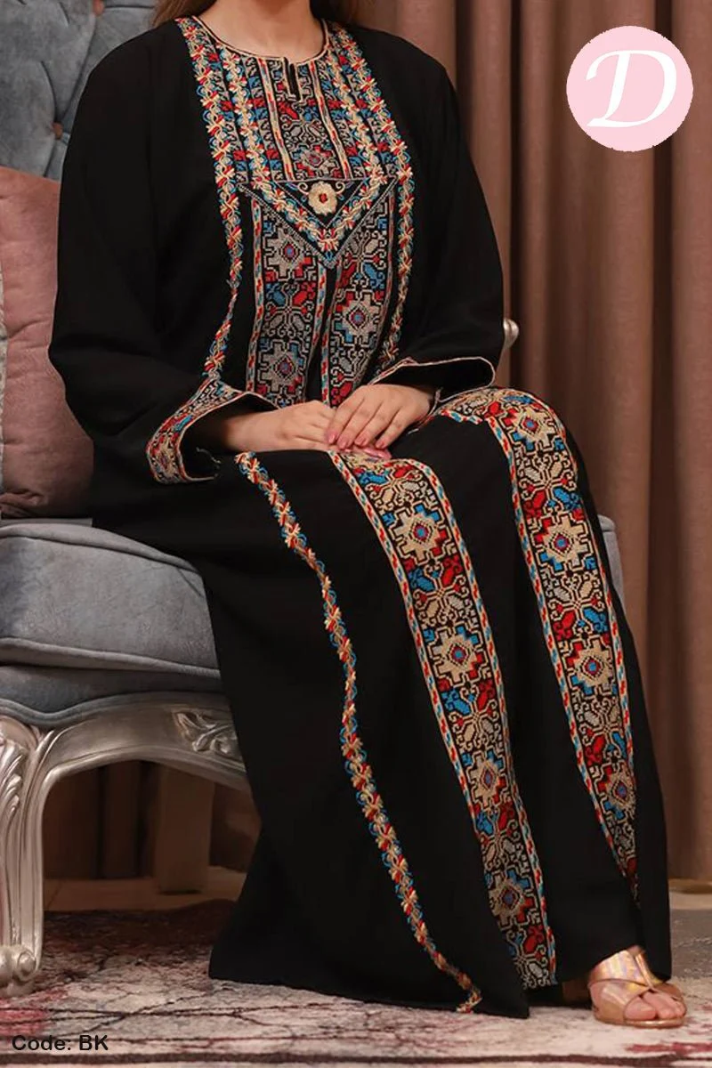 Salma Abaya - Crepe - Image 4