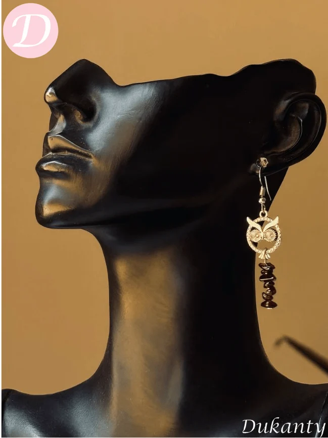 Salma Earring - Metal - Image 3