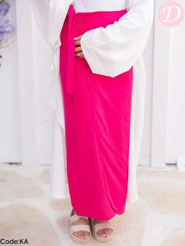 Salma Simple Skirt - Linen - Image 10
