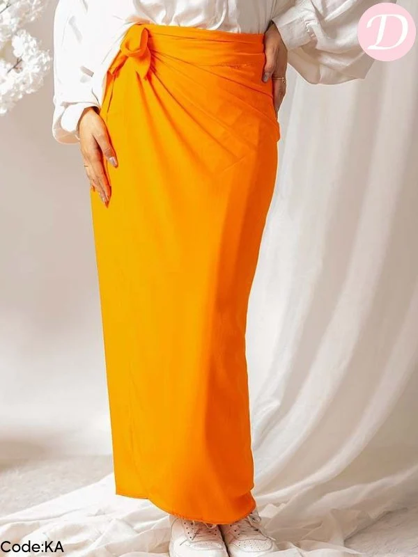 Salma Simple Skirt - Linen - Image 7