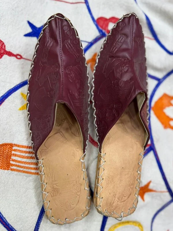 Sara Slippers - Genuine Leather - Image 3