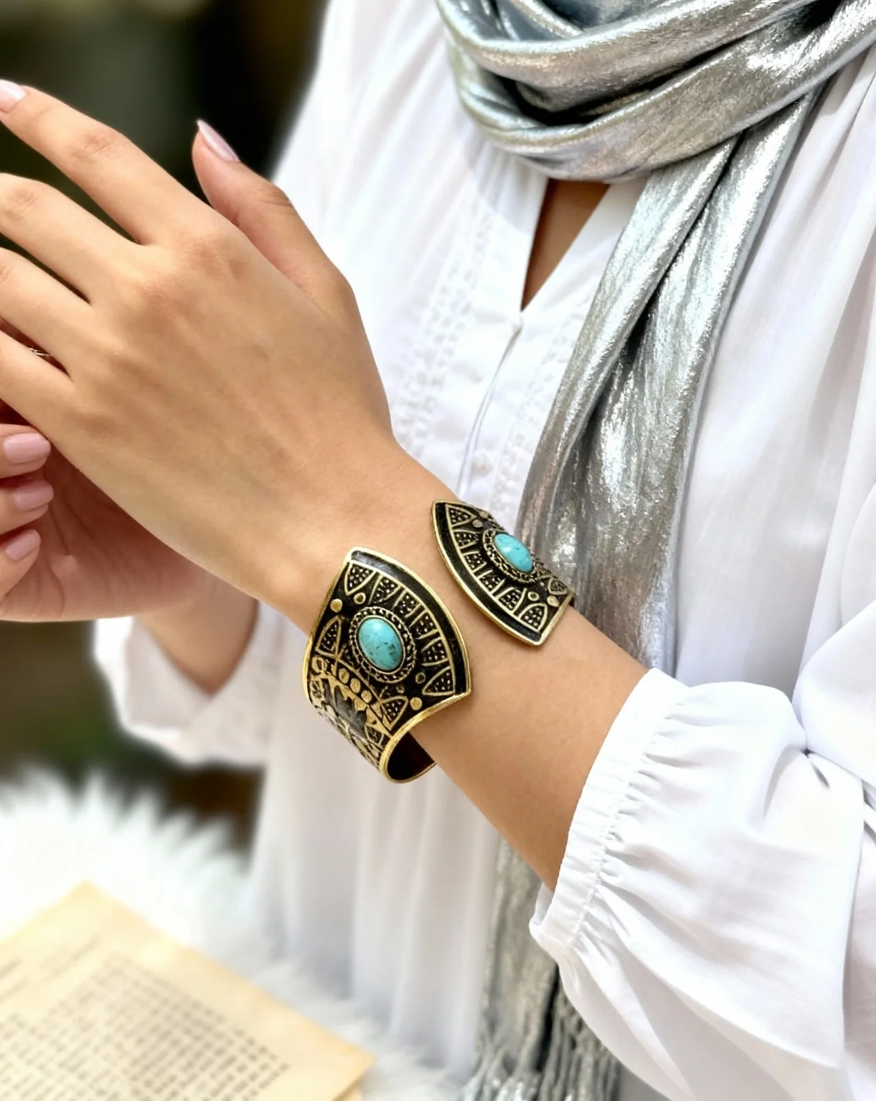 Sareen Bangle - Pure Copper - Image 5
