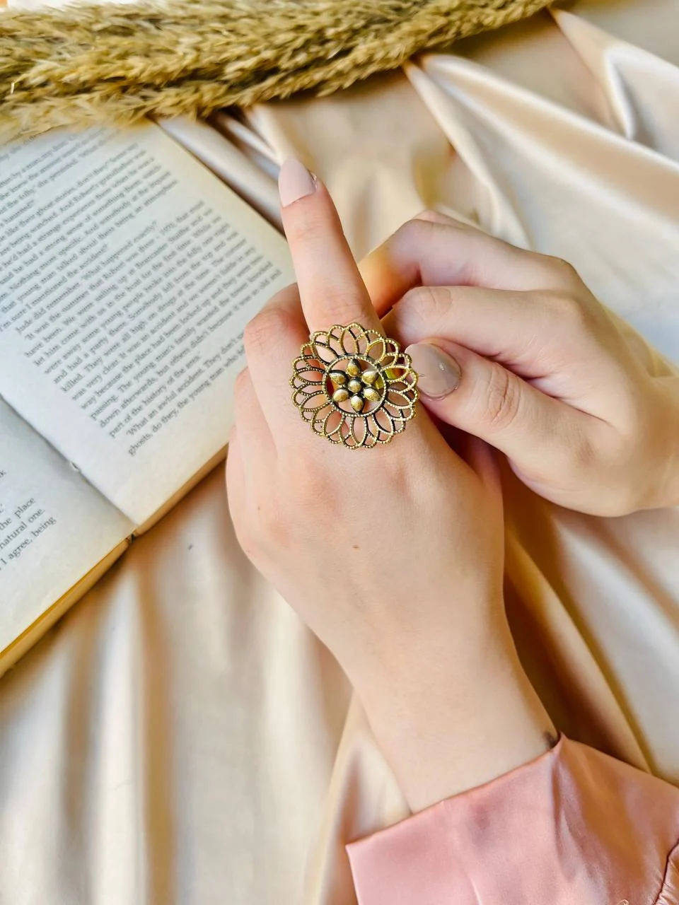Seyyal Ring - Pure Copper - Image 2
