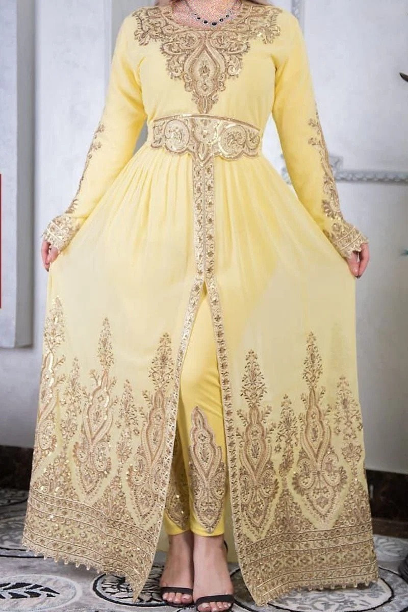 Shahrazad Kaftan - Chiffon - Image 10