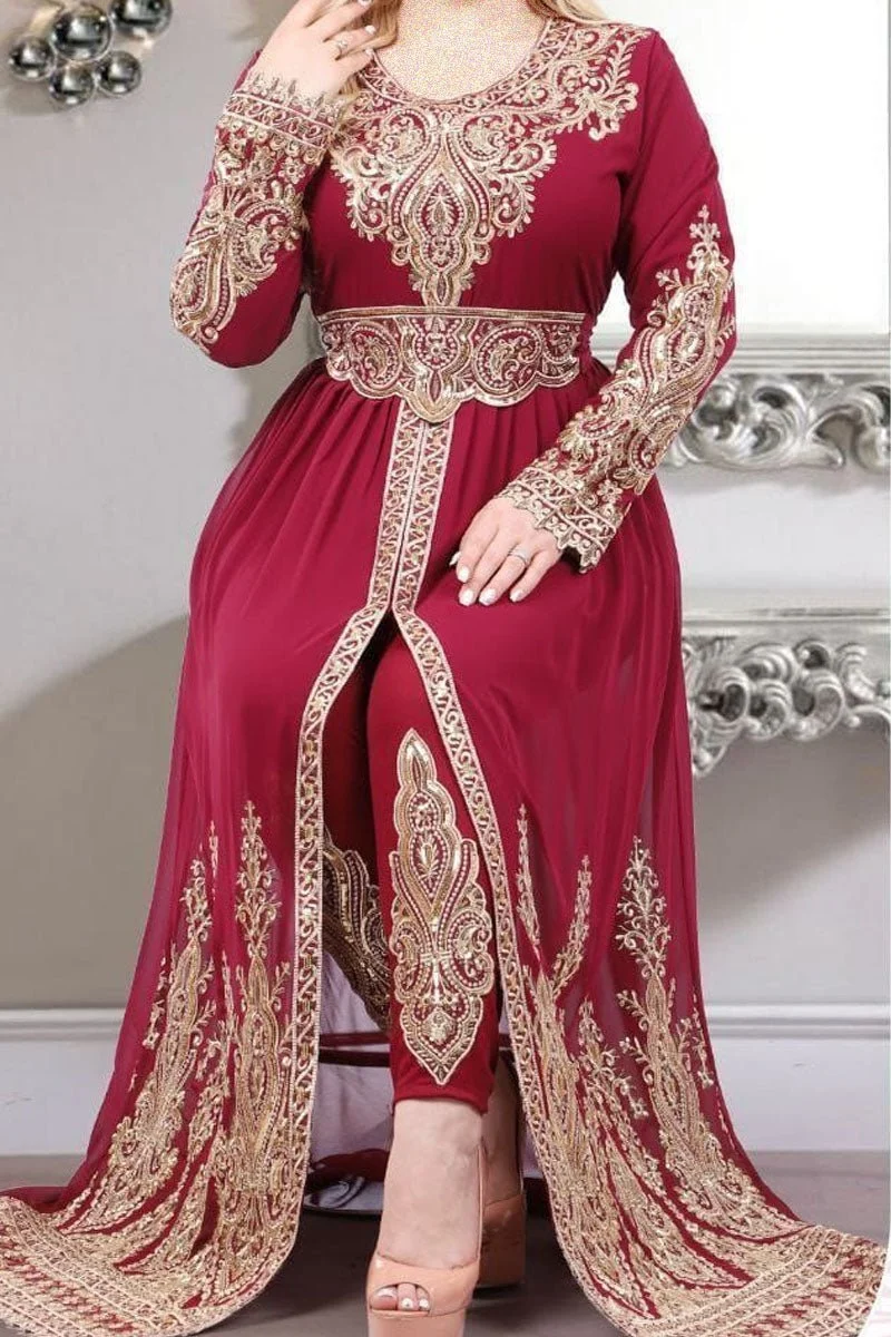 Shahrazad Kaftan - Chiffon - Image 8