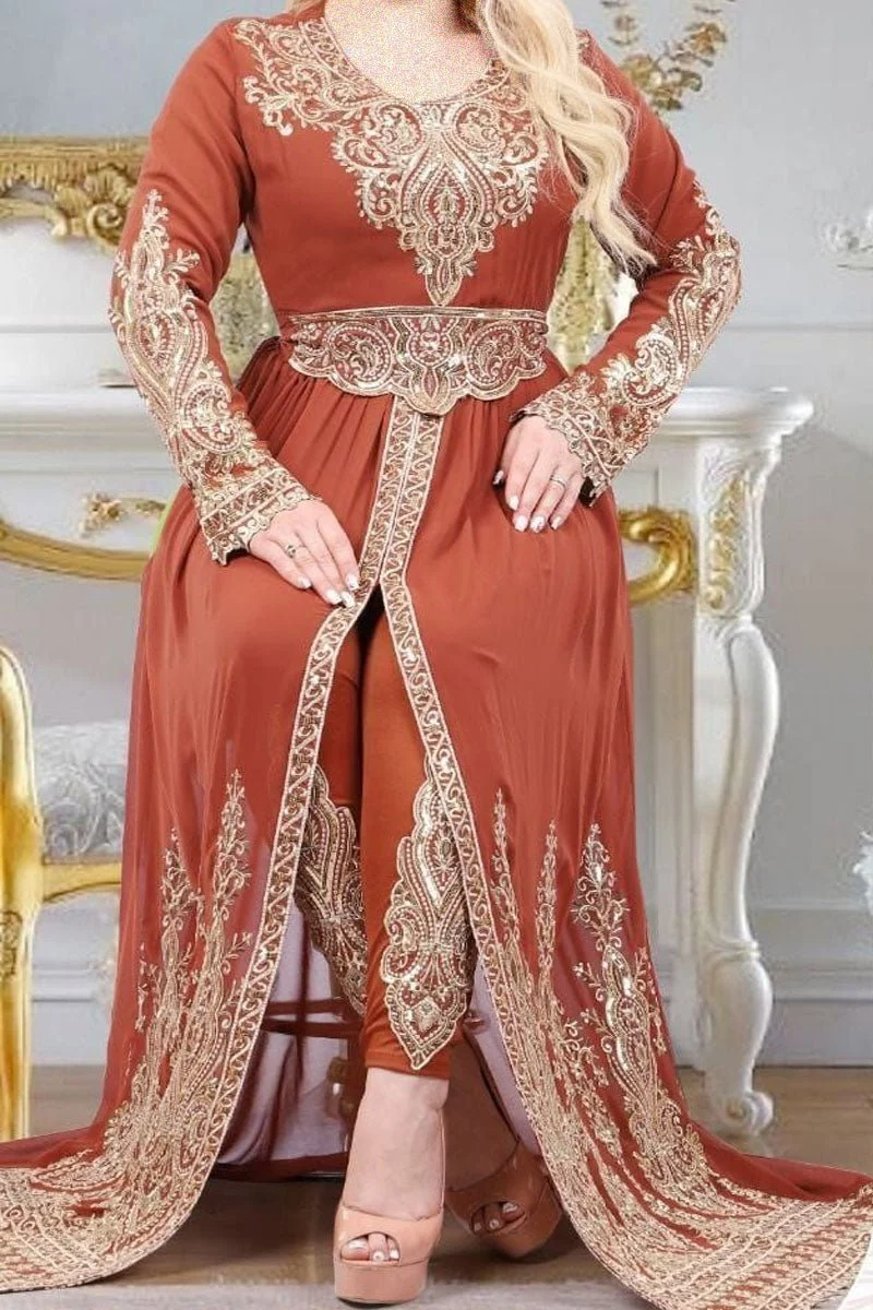 Shahrazad Kaftan - Chiffon - Image 9