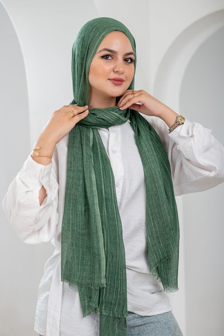 Sileen Scarf - linen Thailand - Image 4