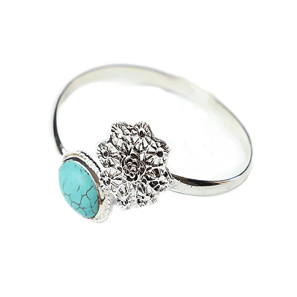 Silver Plated Flower Set - Image 5