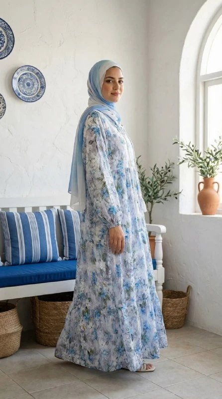 Simple Luxe Cotton Dress - Image 3