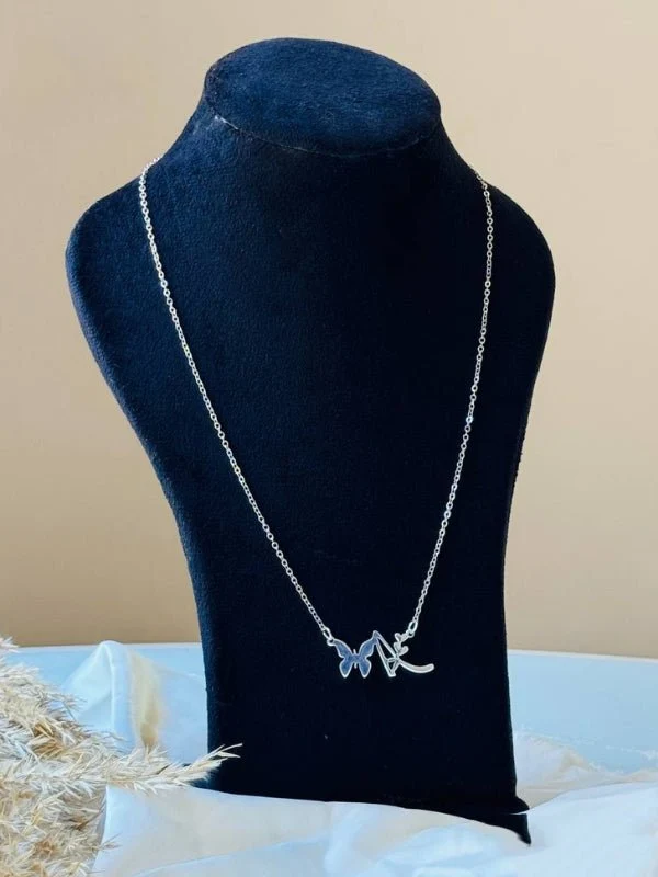 Simple Necklace - Silver And Gold Plated - Image 2