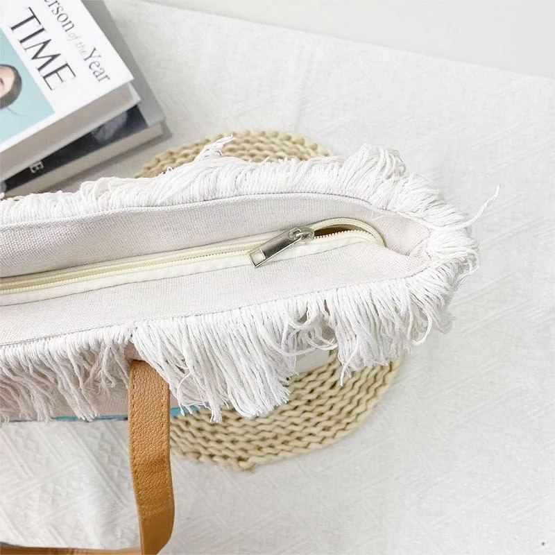 Sirina Handmade Bag - Wicker - Image 3