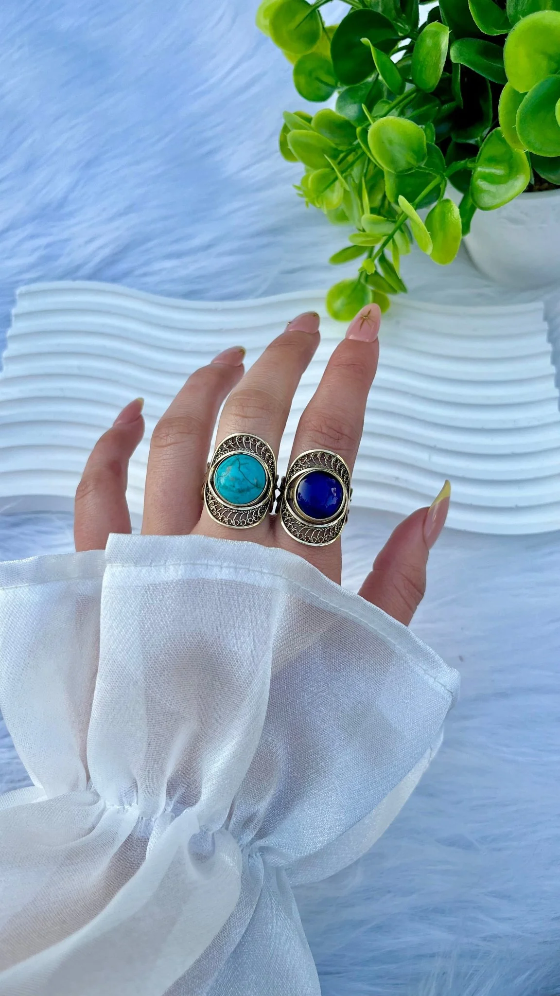 Solaf Ring - Pure Copper