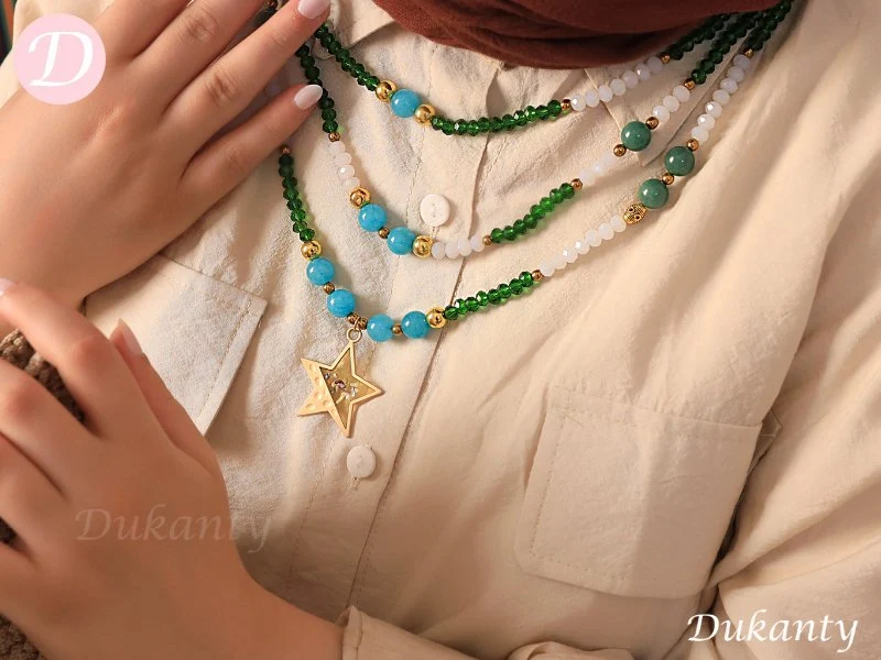 Starfish Necklace - Crystal - Image 2