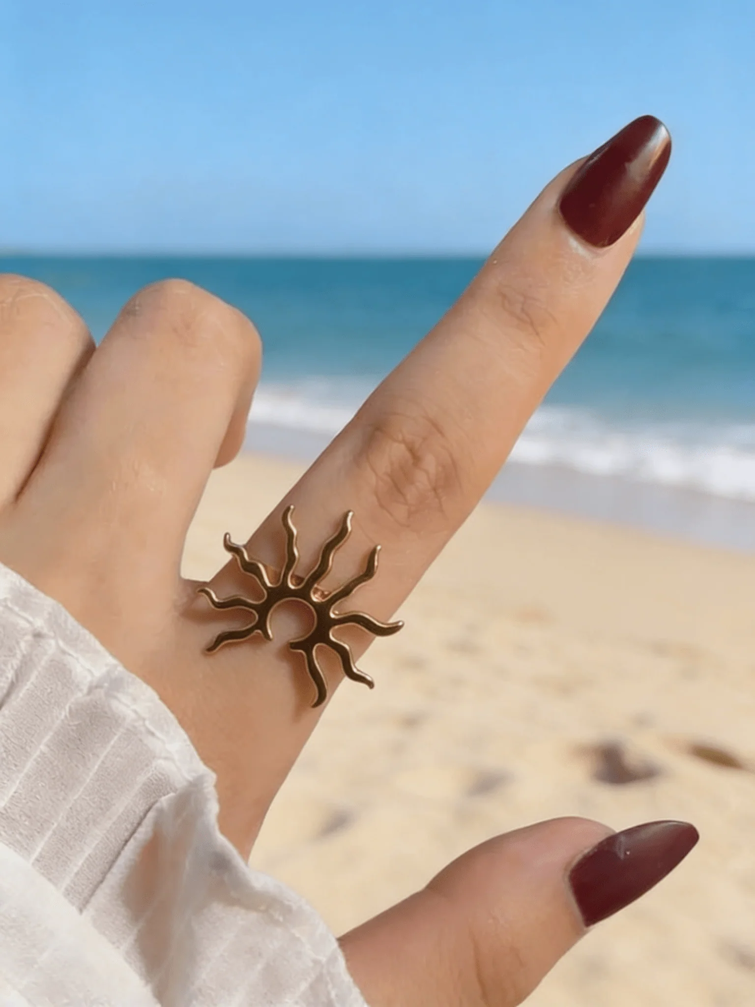 Summer Escape Ring - Stainless Steel - Image 3