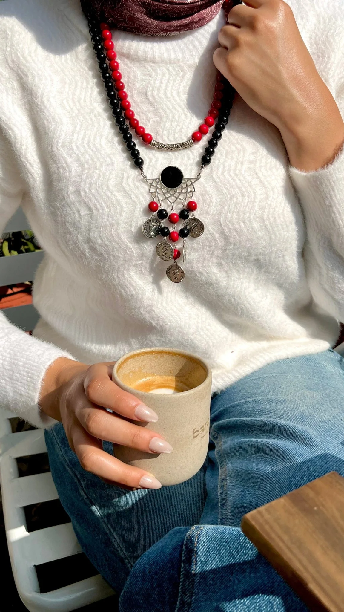 Tabarak Necklace - Agate Stones - Image 6