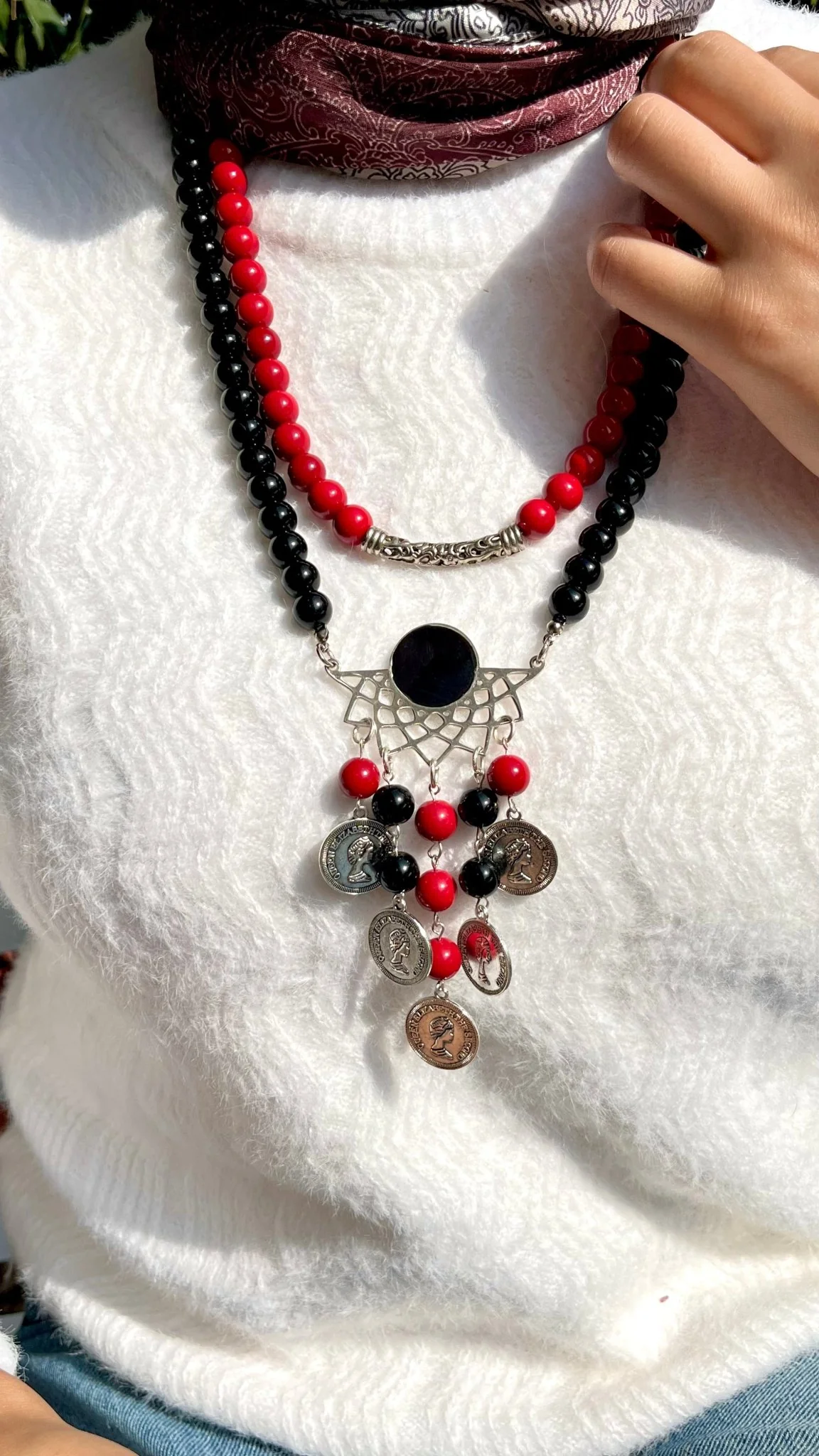 Tabarak Necklace - Agate Stones - Image 8