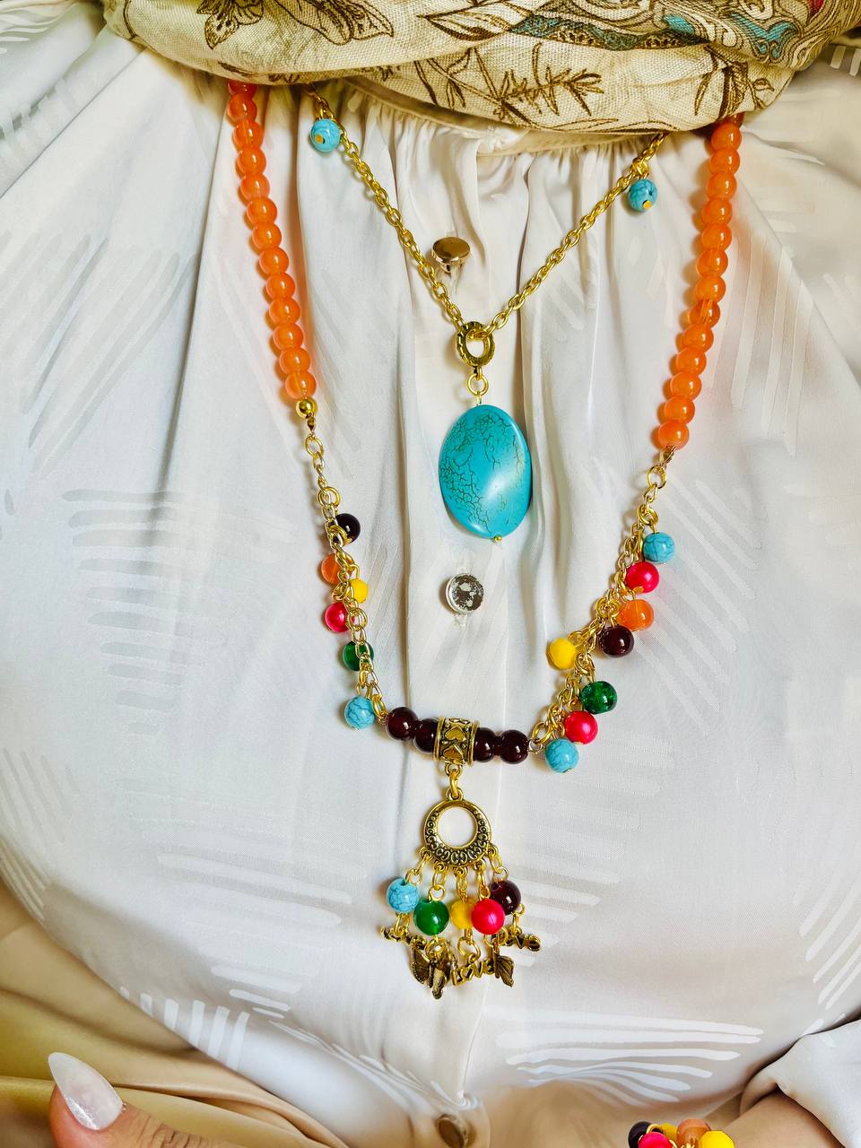 Tala Elegant Set - Colorfull Stones - Image 4