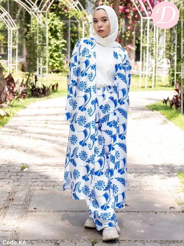Tamara Casual Suit - Satin