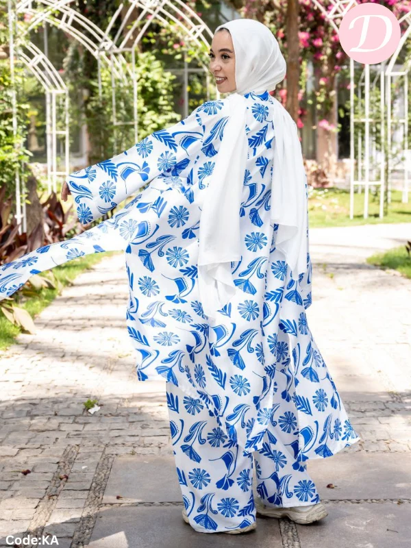 Tamara Casual Suit - Satin - Image 2