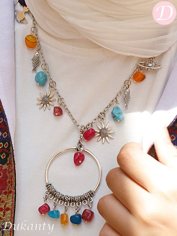 Tamara Necklace - Agate - Image 2