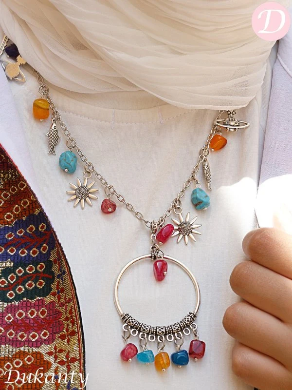 Tamara Necklace - Agate - Image 3