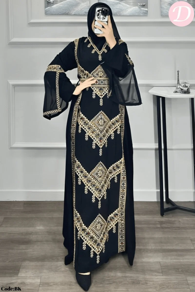 Tasbih Abaya - crepe - Image 3