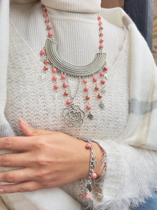The Delicate Flower Set - Onyx Stones - Image 4