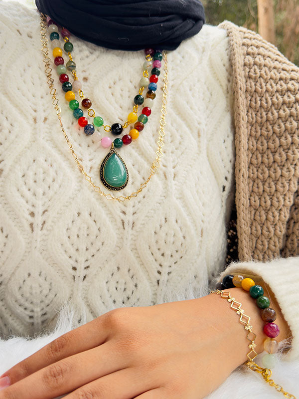 The Royal Elegant Set - Agate Stones - Image 4