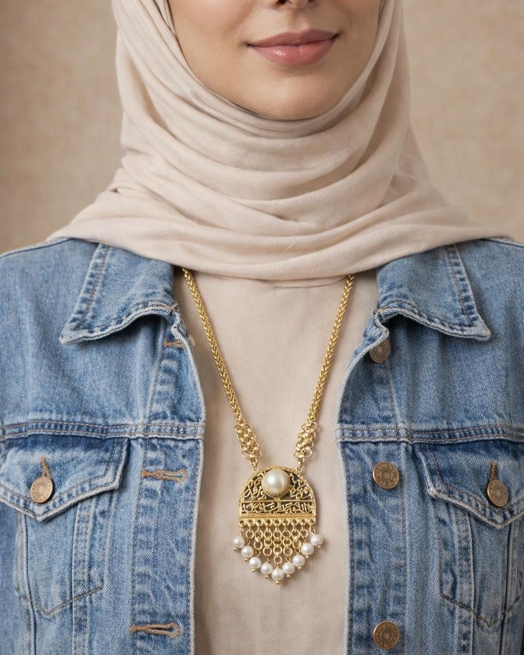 Timeless Elegance Necklace - Copper - Image 3