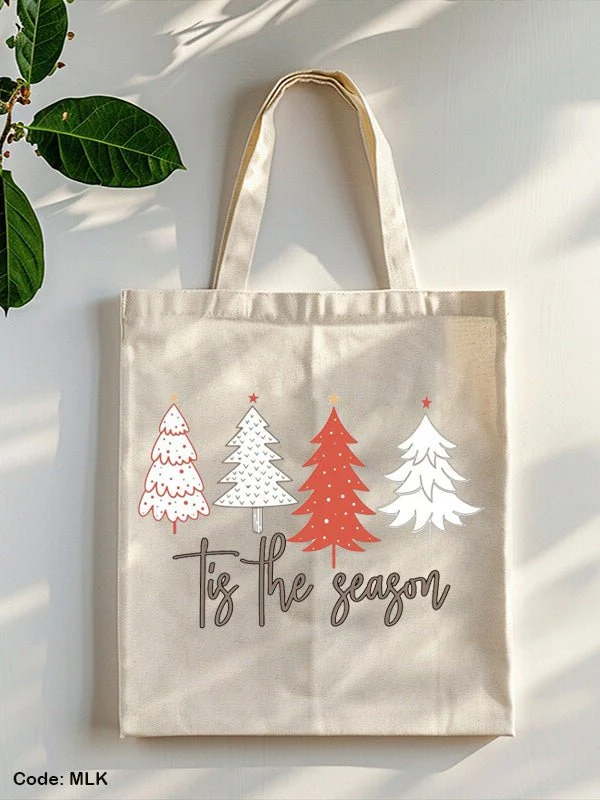 Winter Tote Bag - Linen - Image 2