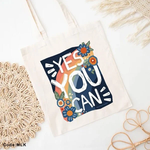 You Can Tote Bag - Linen - Image 2