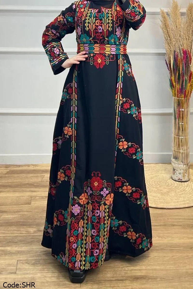 Tulane Abaya - Crepe