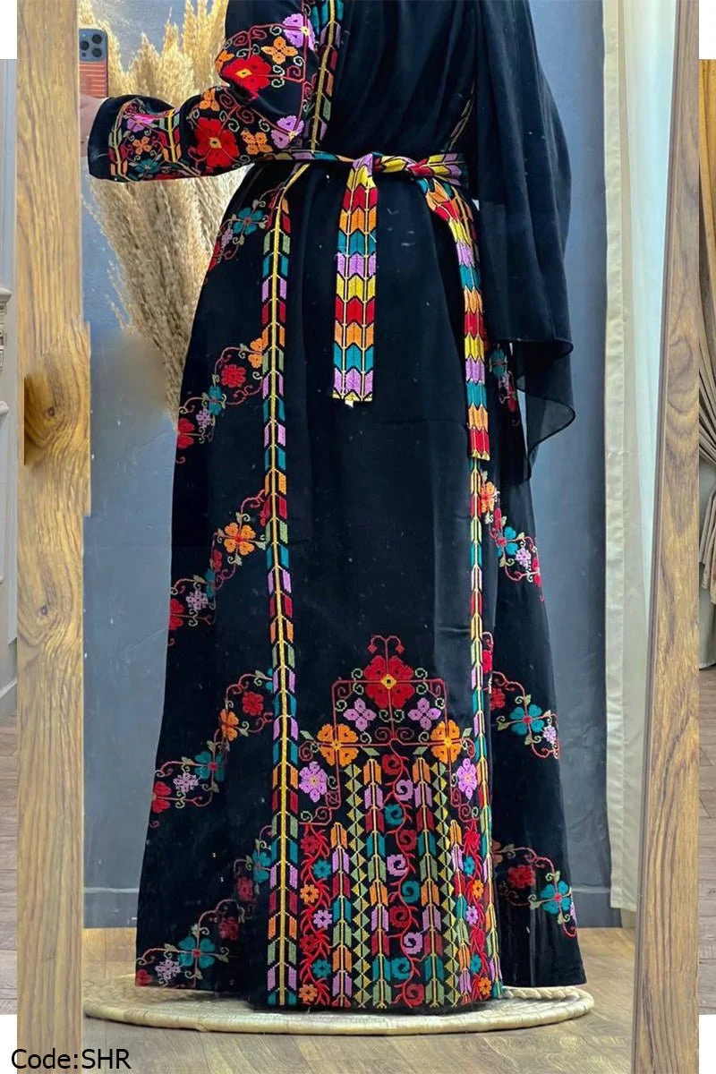 Tulane Abaya - Crepe - Image 3