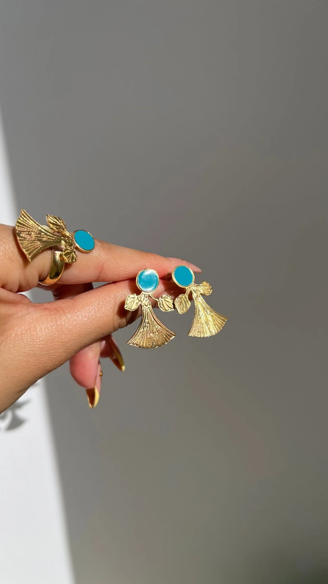 Turquoise Bloom Set - Pure Copper - Image 12