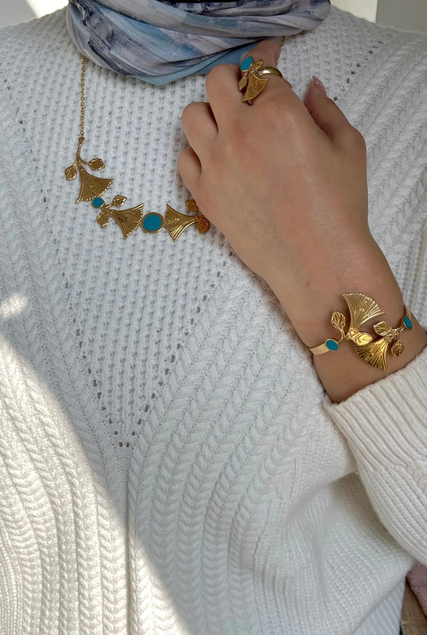 Turquoise Bloom Set - Pure Copper - Image 19