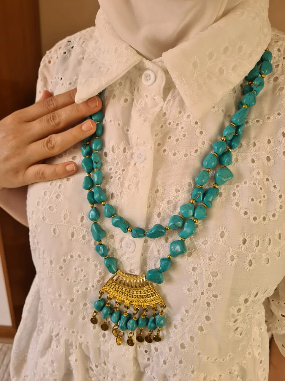 Turquoise Brook Necklace - Image 2