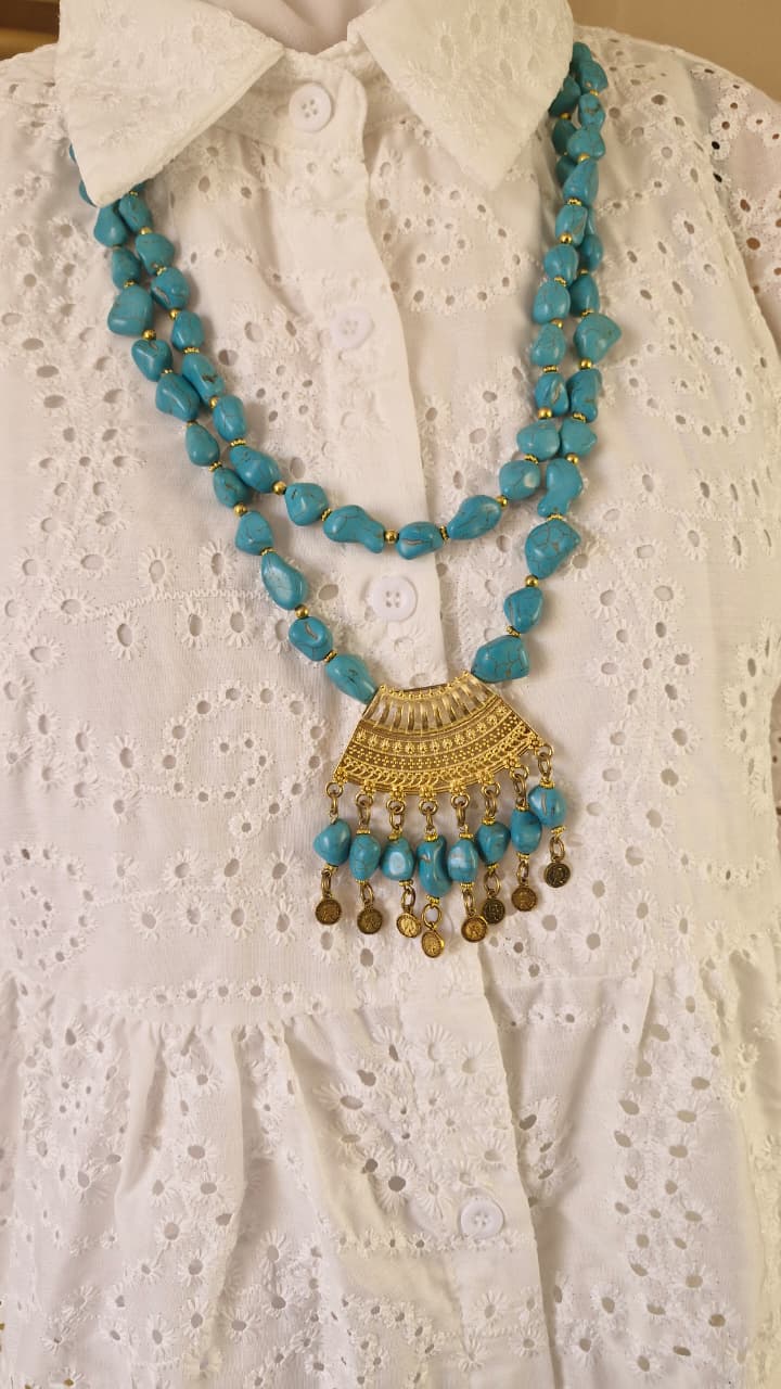 Turquoise Brook Necklace - Image 3