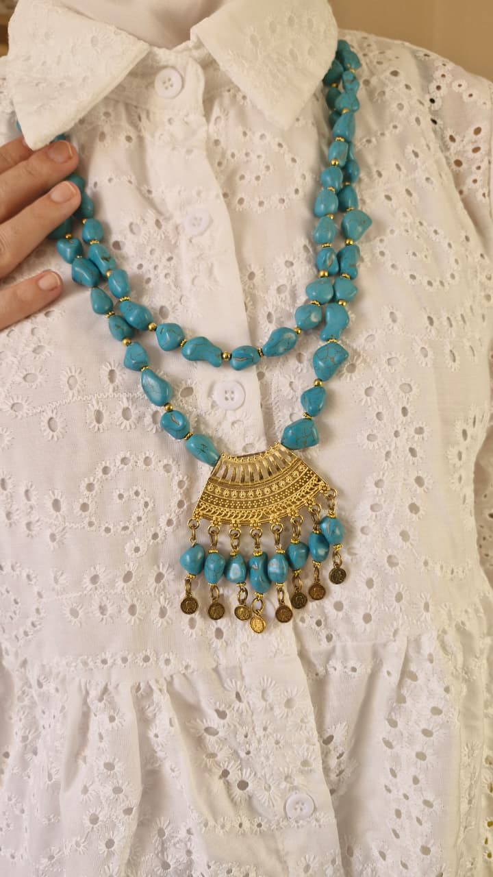 Turquoise Brook Necklace - Image 5