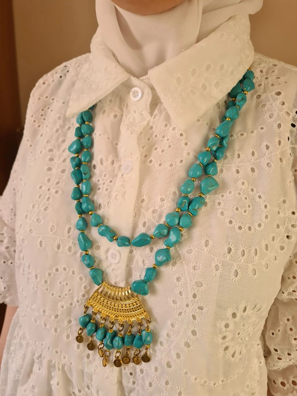 Turquoise Brook Necklace - Image 7