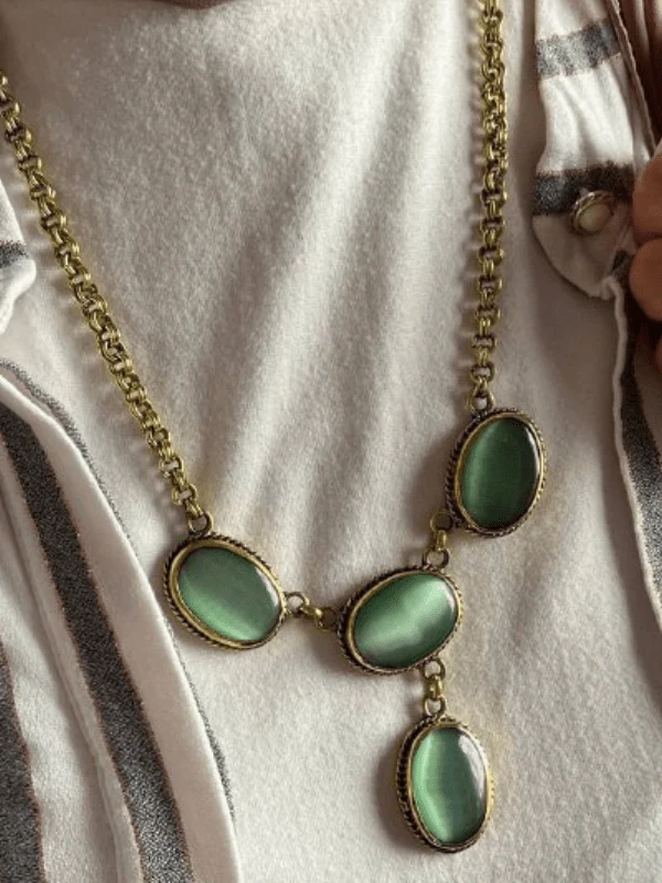 Unique Afnan Necklace - Agate Stone - Image 12