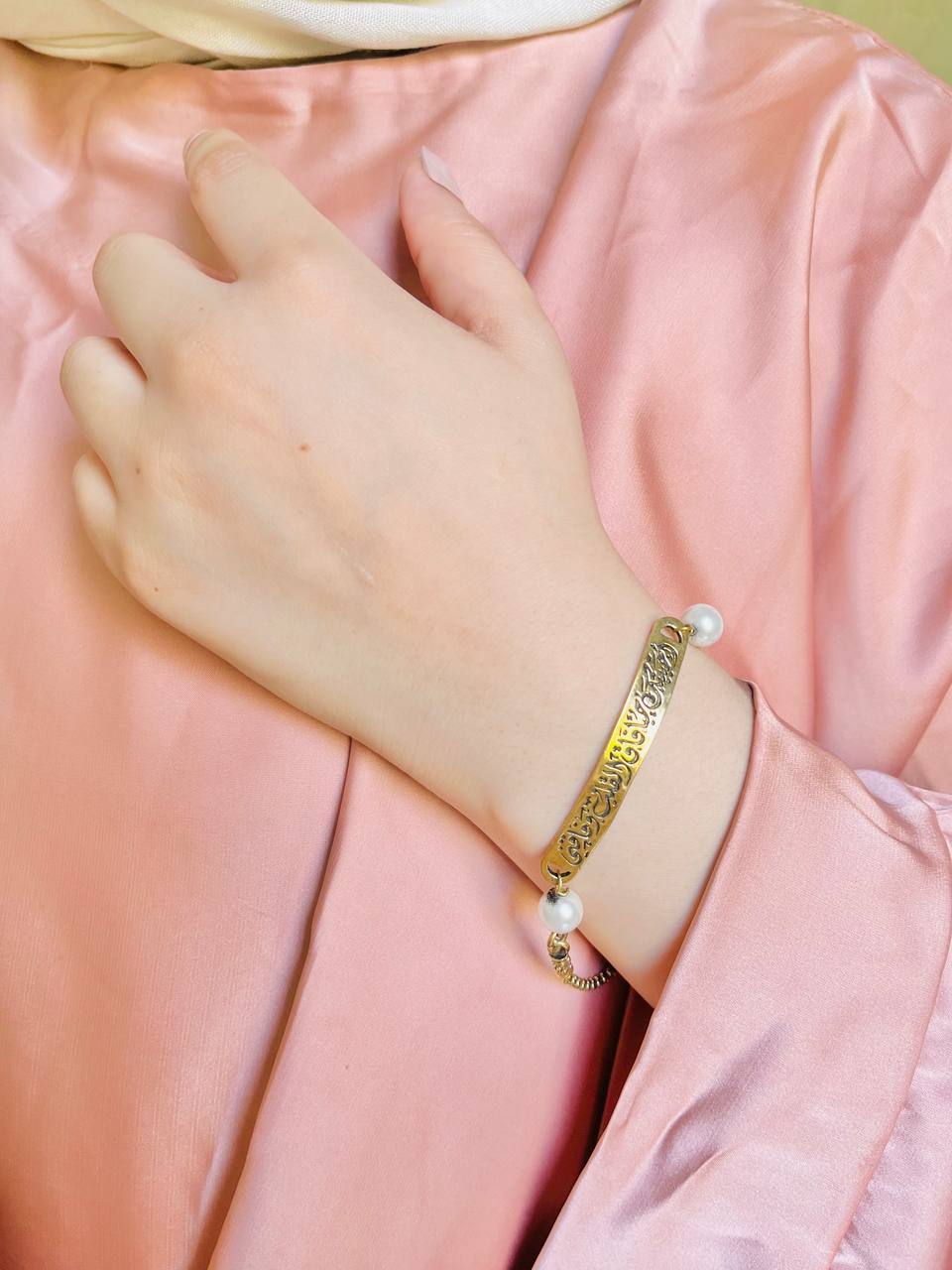 Unique Arabic Bracelet - Pure Copper - Image 4