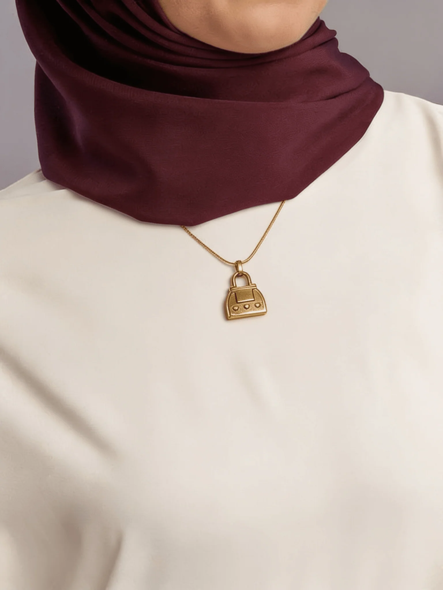 Violet Necklace - Stainless Steel
