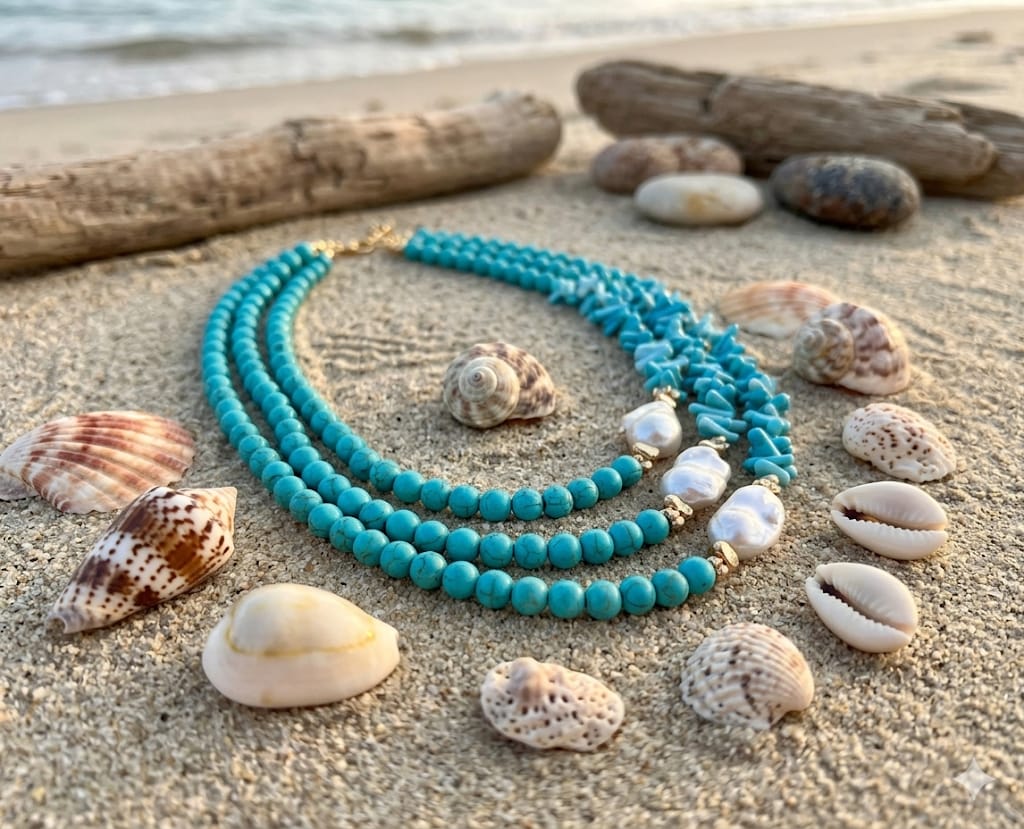 Wave Mood Necklace