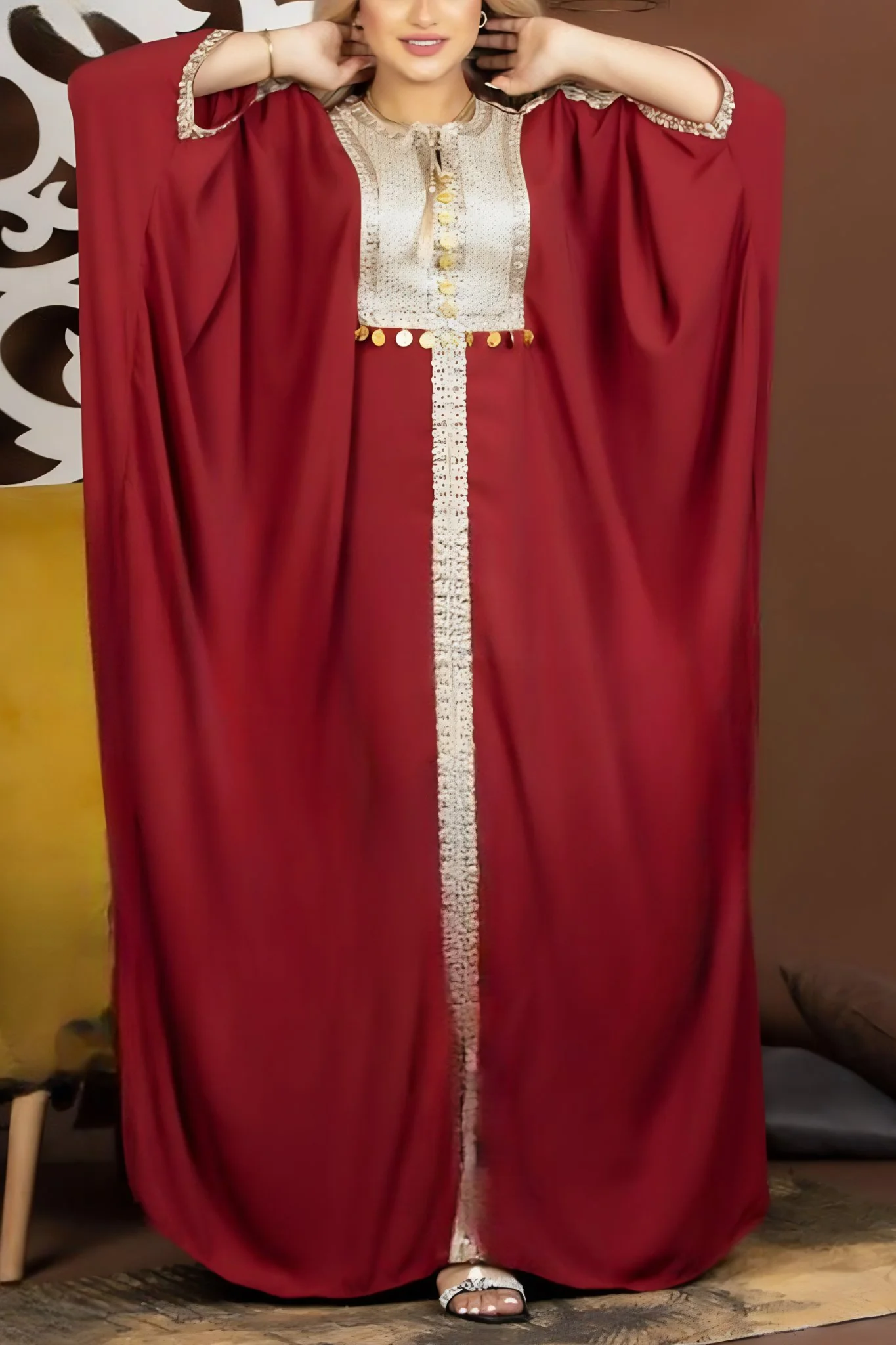 Wedad Abaya - Crepe - Image 6