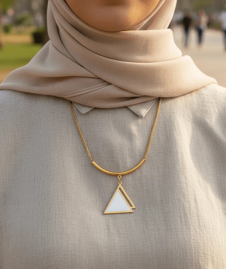 Pyramid Necklace